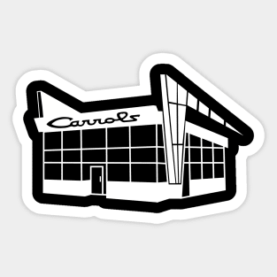 Carrols Hamburgers Sticker